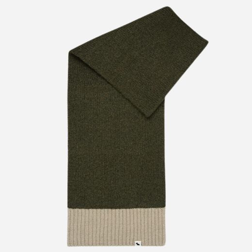 The Knitters Lane Pine Needle Scarf with Contrasting Ends by Radley.