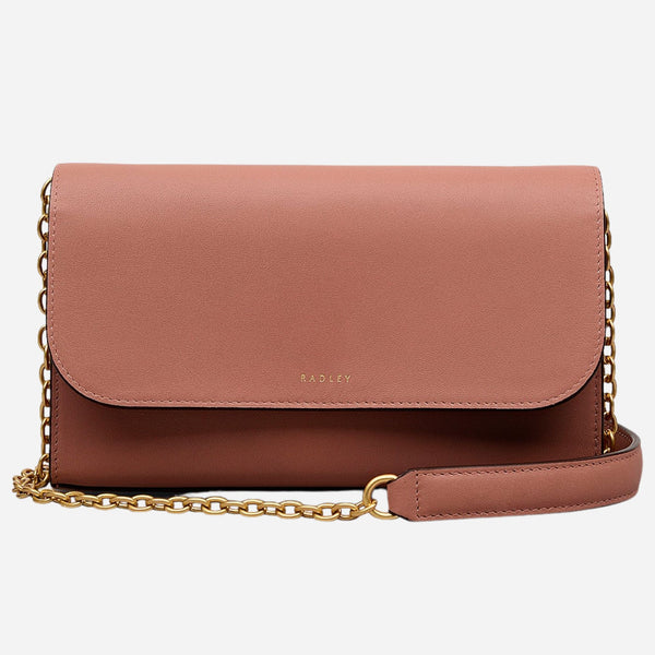 The Radley Lynton Road Carnation Leather Wallet On a Chain by Radley.