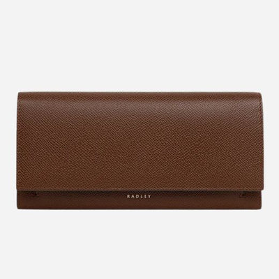 The Picton Place Chocolate Brown Large Flapover Wallet by Radley.