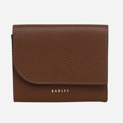 The Pockets Chocolate Brown Small Trifold Purse by Radley.