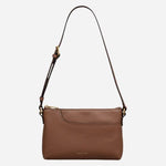 The Pockets Saddle Brown Mini Zip Top Shoulder Bag by Radley.