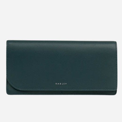 The Pockets Teal Large Bifold Wallet by Radley.