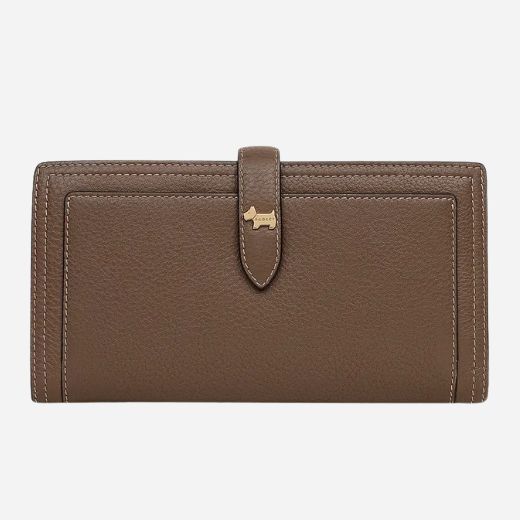 The Willis Street Coffee Leather Large Bifold Wallet by Radley.