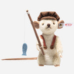 The Steiff 12 cm Limited Edition Beige Huckleberry Finn Mouse by Steiff.