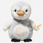 The Steiff 14 cm Lio the Penguin with Rattle by Steiff.