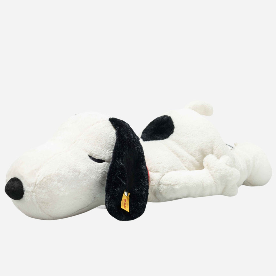 The Steiff 43 cm Sleeping Snoopy by Steiff.