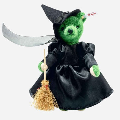 The Limited Edition Green Wicked Witch of the West™ Elphaba Teddy Bear 18 cm by Steiff.