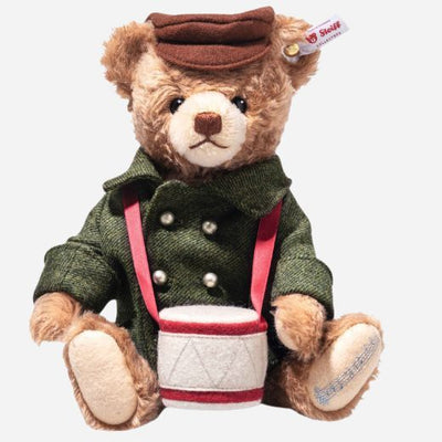 The Limited Edition 28 cm Little Drummer Boy Musical Teddy Bear by Steiff.