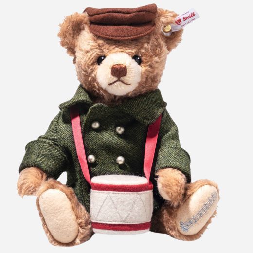 The Limited Edition 28 cm Little Drummer Boy Musical Teddy Bear by Steiff.