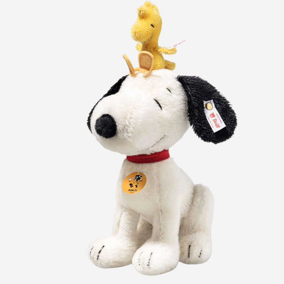 Limited Edition 75th Anniversary Snoopy with Woodstock 30 cm