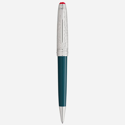 The Meisterstück Doué Teal Romeo & Juliet Midsize Ballpoint Pen by Montblanc.