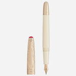 The Meisterstück Doué Classique Ivory Romeo & Juliet Fountain Pen by Montblanc.
