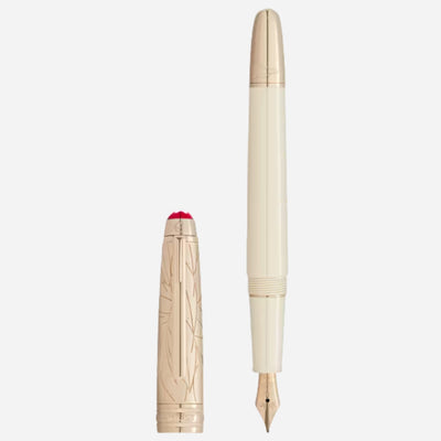 The Meisterstück Doué Classique Ivory Romeo & Juliet Fountain Pen by Montblanc.