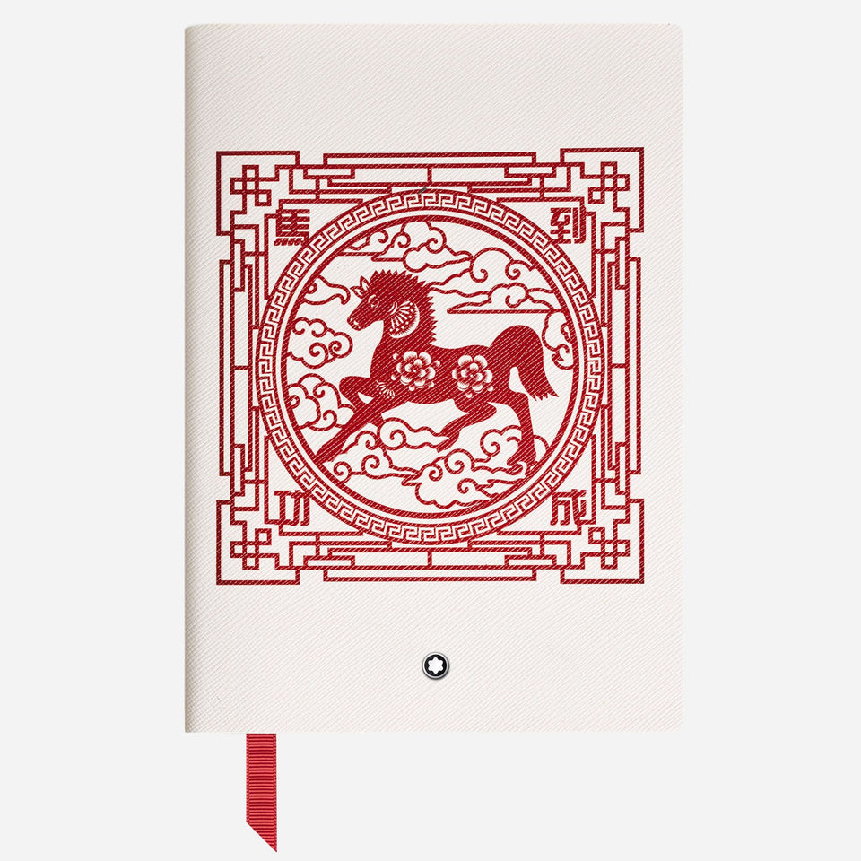 The Fine Stationery Medium The Legend of Zodiacs The Horse Leather Notebook with Lined Pages by Montblanc.
