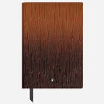 The Fine Stationery Medium Fauve Sfumato Corteccia Leather Notebook with Blank Pages by Montblanc.