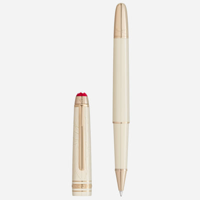 The Meisterstück Classique Ivory Romeo & Juliet Rollerball Pen by Montblanc.