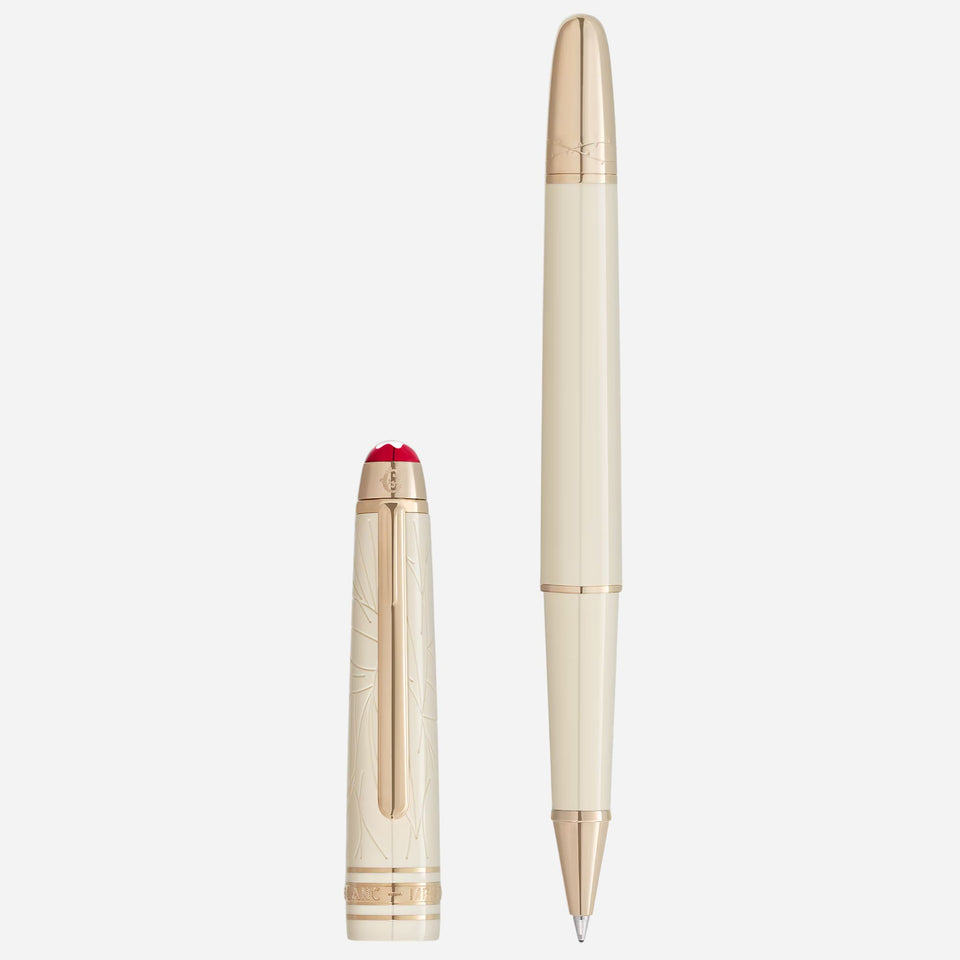 The Meisterstück Classique Ivory Romeo & Juliet Rollerball Pen by Montblanc.