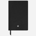 The Montblanc Fine Stationery Small Black Sartorial Leather Notebook with Lined Pages by Montblanc.