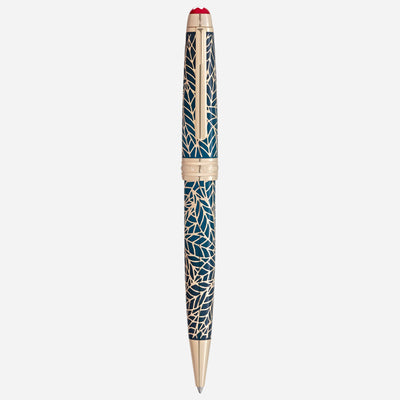 The Meisterstück Solitaire Teal Romeo & Juliet Midsize Ballpoint Pen by Montblanc.