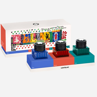 The Montblanc 3x30 ml Ink Bottle Set Masters of Art Homage to Henri Matisse by Montblanc.