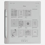 The 64 GB Digital Paper Tablet in Cool Grey with Digital Pen by Montblanc.