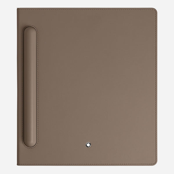 The Brown Leather Digital Paper Folio by Montblanc.