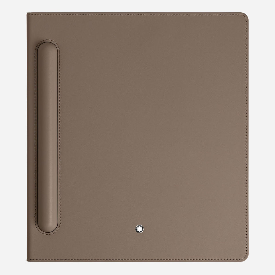 The Brown Leather Digital Paper Folio by Montblanc.