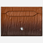 The Corteccia Sfumato Fauve Leather 5CC Card Holder by Montblanc.