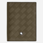 The Extreme 3.0 Khaki Leather 4CC Card Holder by Montblanc.