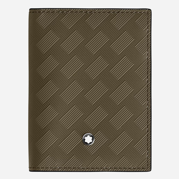 The Extreme 3.0 Khaki Leather 4CC Card Holder by Montblanc.