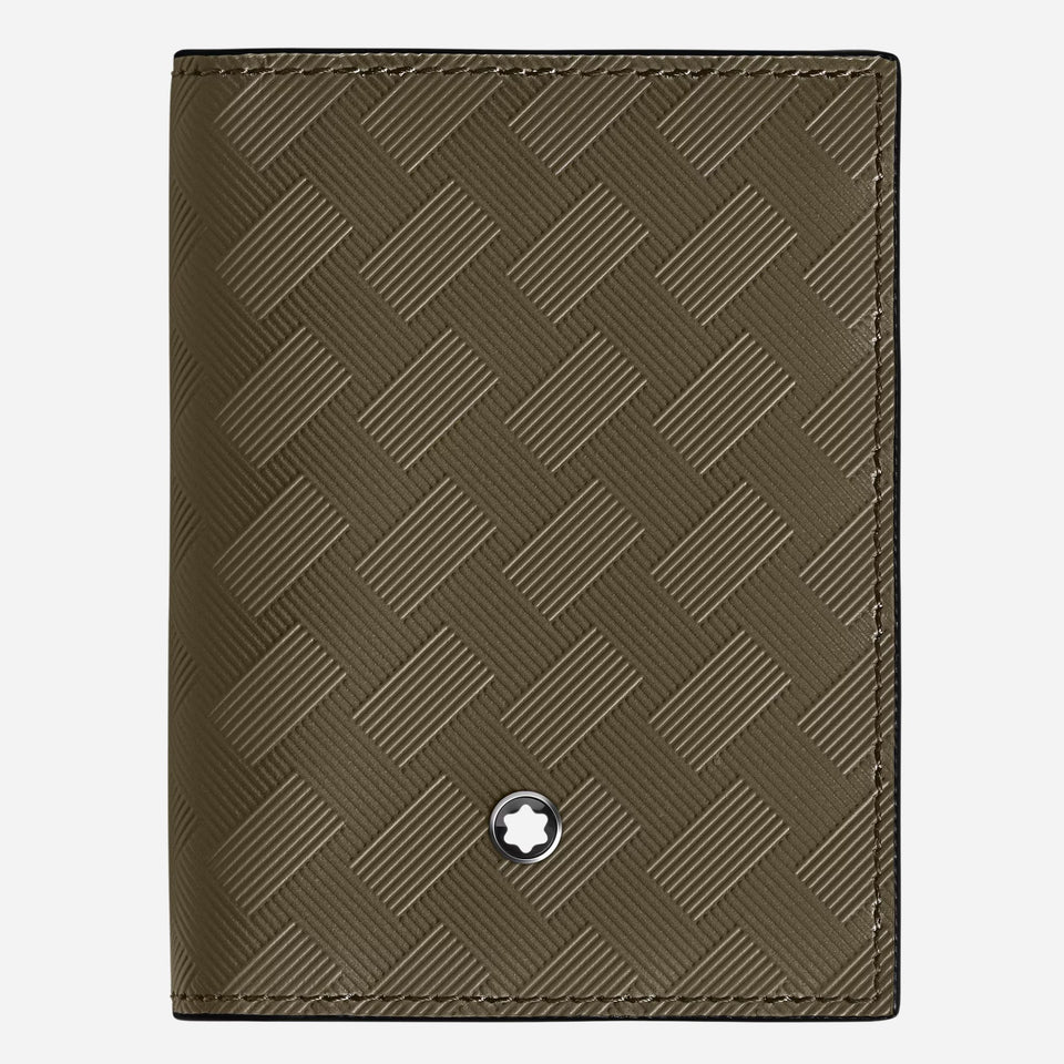 The Extreme 3.0 Khaki Leather 4CC Card Holder by Montblanc.