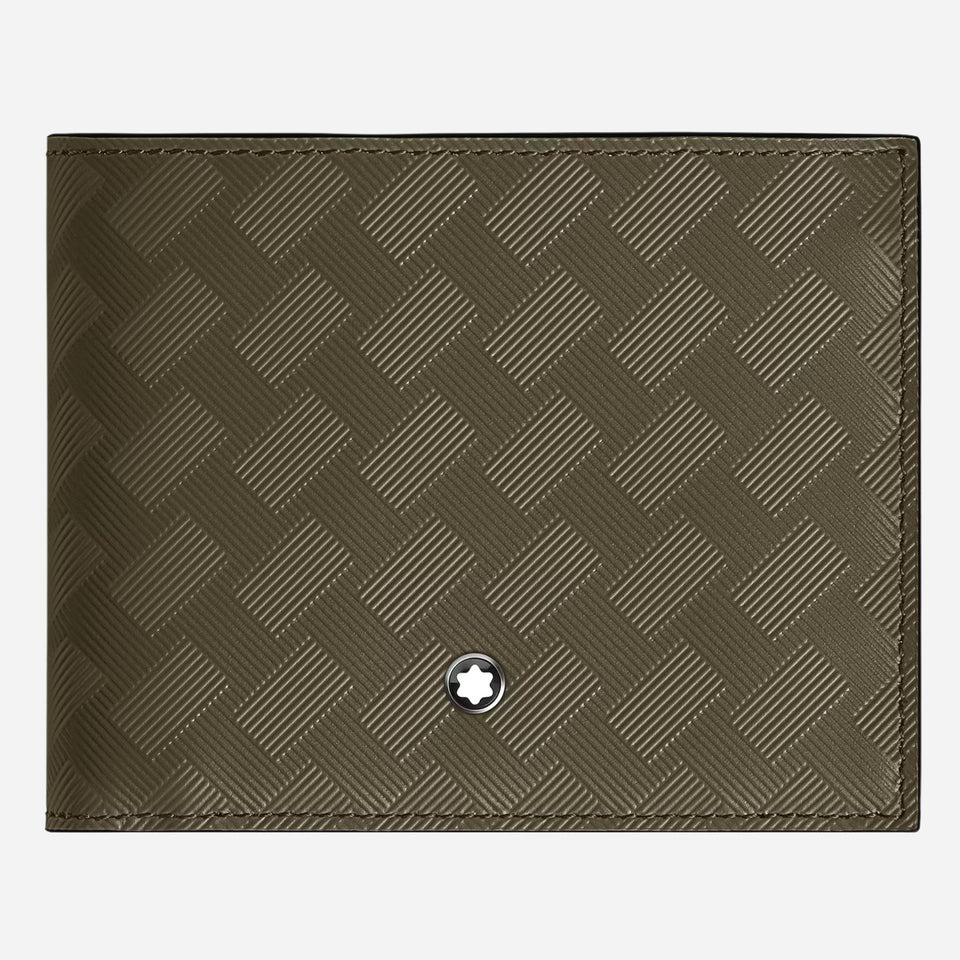 The Extreme 3.0 Khaki Leather 6CC Wallet by Montblanc.