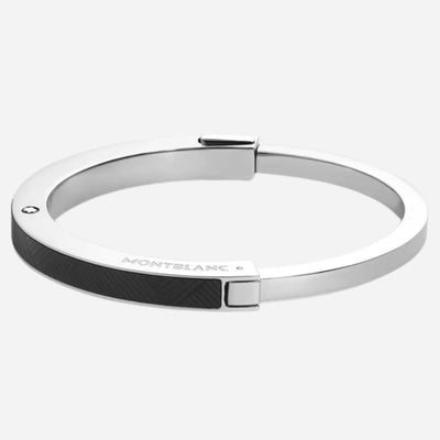 The Montblanc Extreme 3.0 Leather and Stainless Steel Bangle by Montblanc.