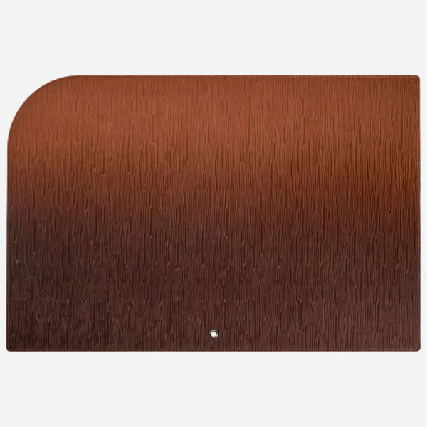 The Montblanc Fauve Corteccia Sfumato Leather Desk Pad by Montblanc.