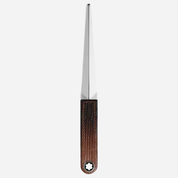Fauve Corteccia Sfumato Leather Letter Opener by Montblanc.