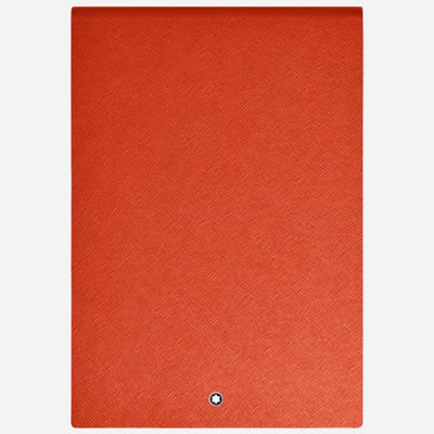 The Montblanc Fine Stationery Tangerine Sartorial Leather Sketch Book by Montblanc.