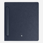 The Montblanc Ink Blue Leather Digital Paper Folio by Montblanc.