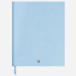 The Fine Stationery Large Pale Blue Sartorial Leather Notebook with Lined Pages by Montblanc.