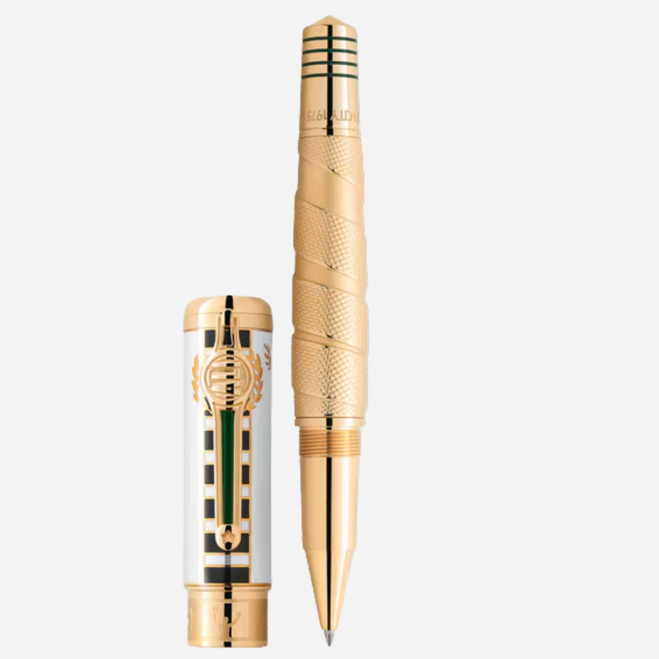 The Limited Edition 1942 Great Characters Muhammad Ali Rollerball Pen by Montblanc.