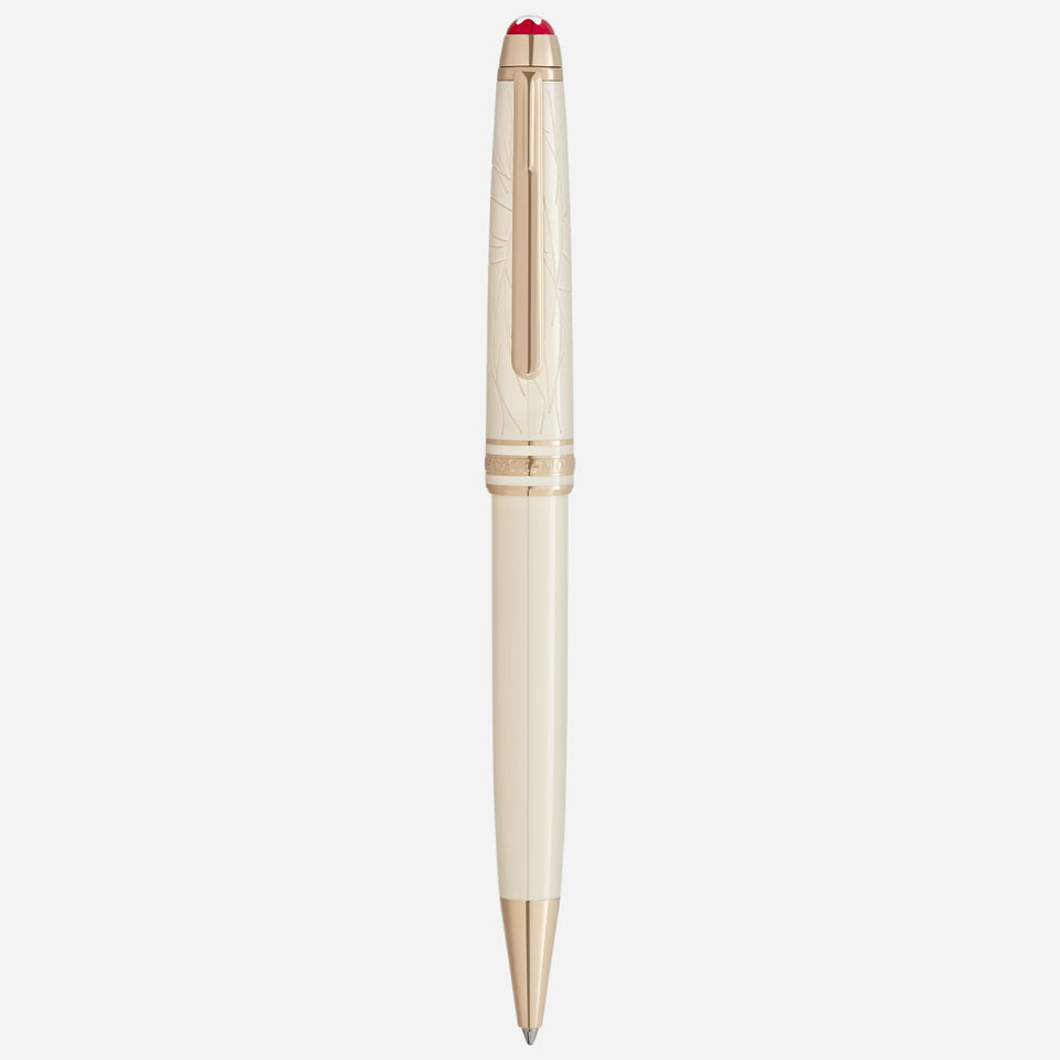 The Meisterstück Classique Ivory Romeo & Juliet Ballpoint Pen by Montblanc.