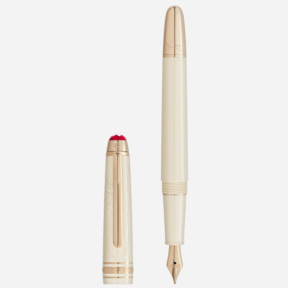 The Meisterstück Classique Ivory Romeo & Juliet Fountain Pen F by Montblanc.