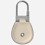 The Montblanc Meisterstück Cloudy Beige Leather Key Fob by Montblanc.