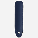The Montblanc Meisterstück Ink Blue Leather 1-Pen Sleeve by Montblanc.