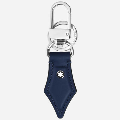 The Montblanc Meisterstück Ink Blue Leather Nib Key Holder by Montblanc.