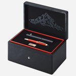 The Meisterstück Limited Edition Traveller 1924 Set with Coral Fountain Pen 149 M by Montblanc.