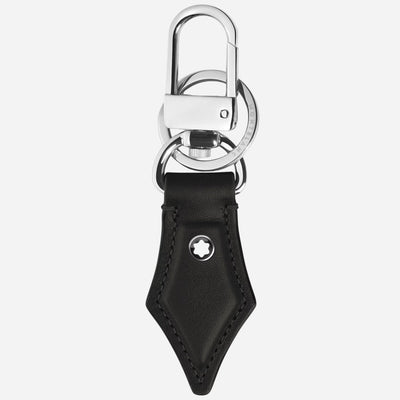The Meisterstück Smooth Black Leather Nib Key Holder by Montblanc.