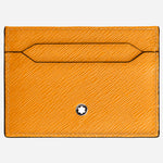 The Saffron Sartorial Leather 5CC Card Holder by Montblanc.