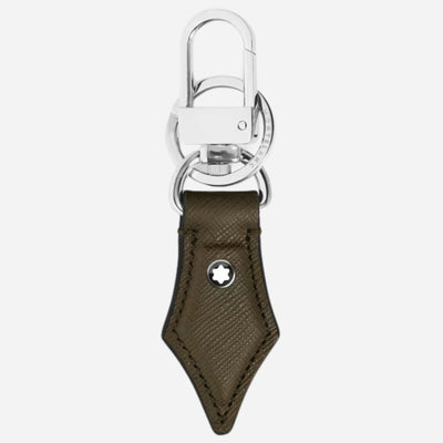 The Montblanc Sartorial Khaki Leather Nib Key Holder by Montblanc.