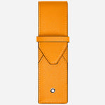 The Montblanc Sartorial Saffron Leather Envelope 2-Pen Pouch by Montblanc.