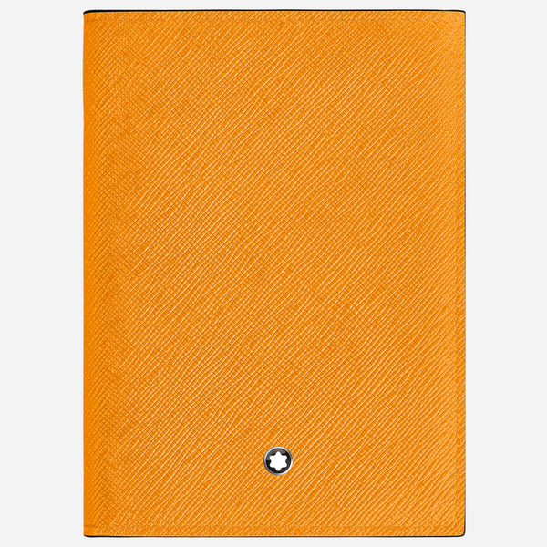 The Montblanc Sartorial Saffron Leather Passport Holder by Montblanc.